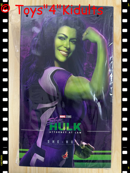 Hottoys Hot Toys 1/6 Scale TMS093 TMS 093 She-Hulk: Attorney At Law - She-Hulk Action Figure NEW