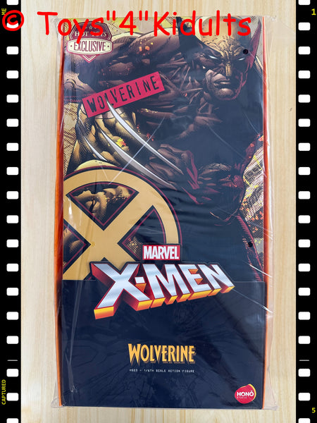 Hottoys Hot Toys Hono Studio 1/6 Scale HS03 HS 03 Marvel Comics X-Men - Wolverine (Brown Suit) Action Figure NEW