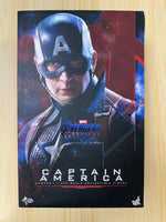 Hottoys Hot Toys 1/6 Scale MMS536 MMS 536 Avengers Endgame Captain America Chris Evans Action Figure USED 2