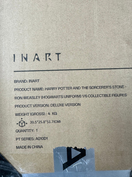 Queen Studios InArt 1/6 Scale A010D1 Harry Potter and the Philosopher’s Stone - Ron Weasley (Deluxe Version) Action Figure NEW