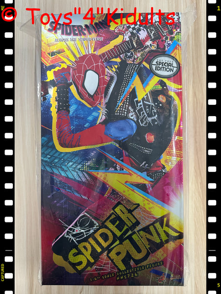 Hottoys Hot Toys 1/6 Scale MMS726B MMS 726B MMS726 MMS 726 Spider-Man: Across the Spider-Verse - Spider-Punk (Special Edition) Action Figure NEW