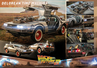 Hottoys Hot Toys 1/6 Scale MMS738 MMS 738 Back To The Future Part III - DeLorean Time Machine Action Figure NEW