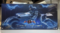 Hottoys Hot Toys 1/6 Scale MMS705 MMS 705 The Flash - Batman & Batcycle (Set of 2) Action Figure NEW